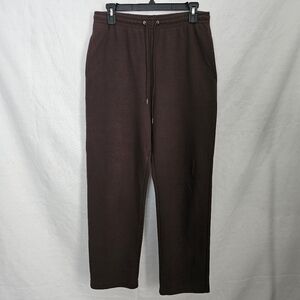 Womens Brown Sweatpants Casual Pant Size Small